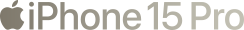 iphone 15 pro logo