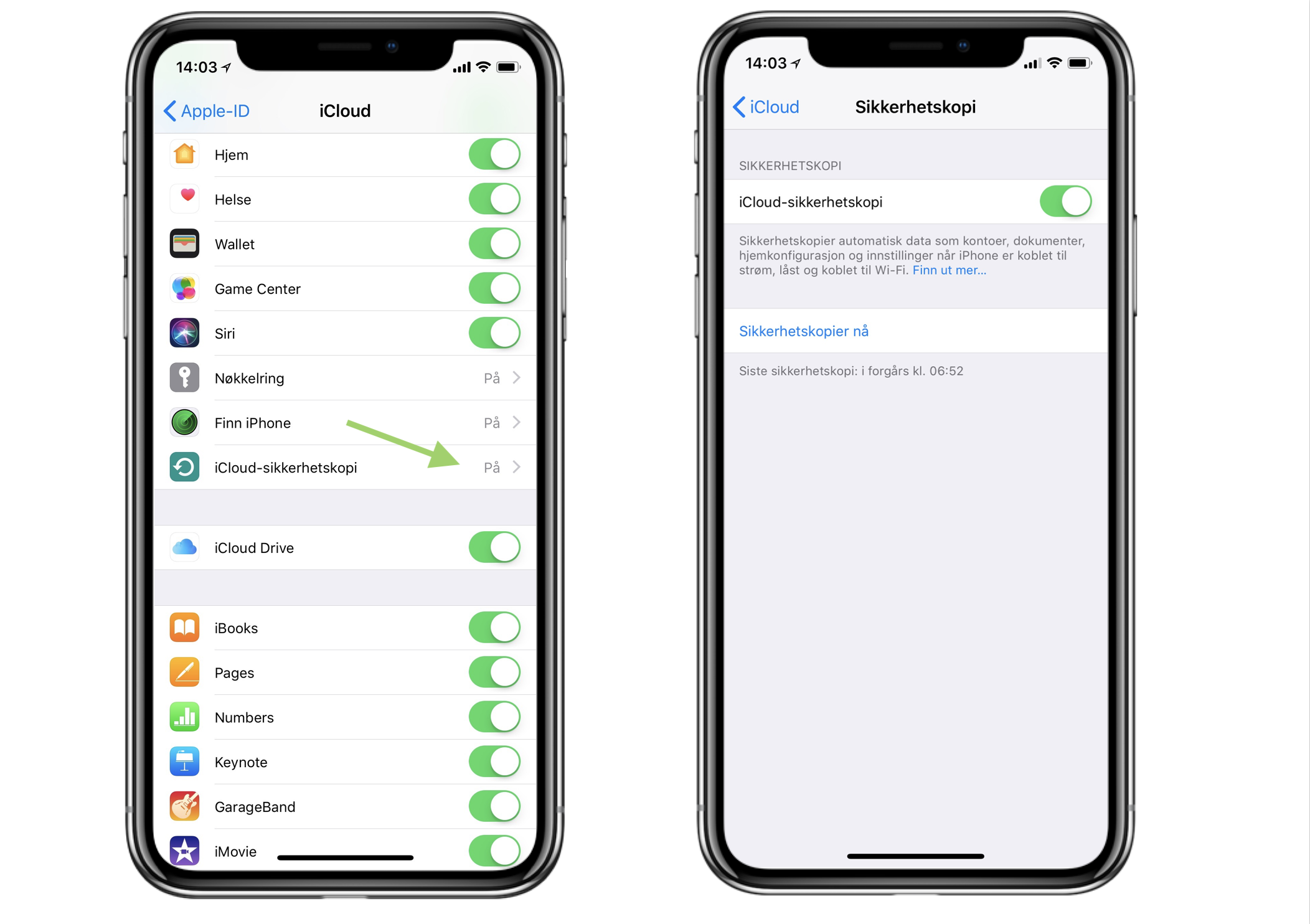 Sikkerhetskopiering iphone Sikkerhetskopiering iphone